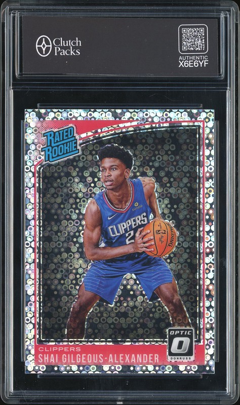2018-19 Donruss Optic Rated Rookie Shai Gilgeous-Alexander #162 Disco