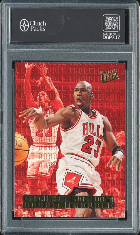 1995 Fleer Ultra Double Trouble Michael Jordan #3of10