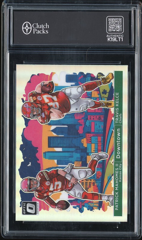 2024 Donruss Optic Downtown Patrick Mahomes II / Travis Kelce #3