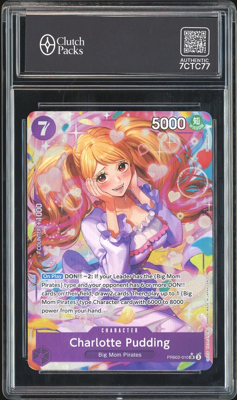 One Piece Charlotte Pudding #PRB02-010 Premium Booster -The Best- Vol. 2 SR