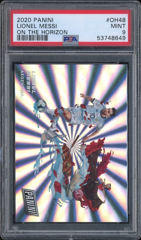 2020 Panini On the Horizon Lionel Messi #OH48 PSA 9