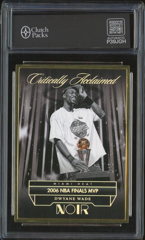 2024-25 Panini Noir Critically Acclaimed Dwyane Wade #298 /8