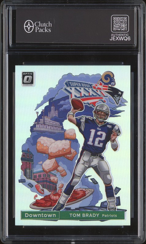2020 Panini Donruss Optic Super Bowl Downtown Tom Brady #DT-22