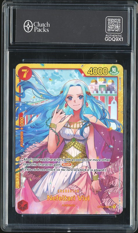 One Piece Nefeltari Vivi #OP04-118 Kingdoms of Intrigue SEC Alternate Art