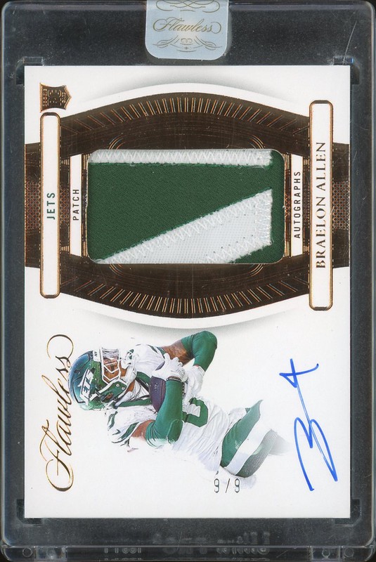 2024 Panini Flawless Patch Autographs Braelon Allen #RPA-BAN /6