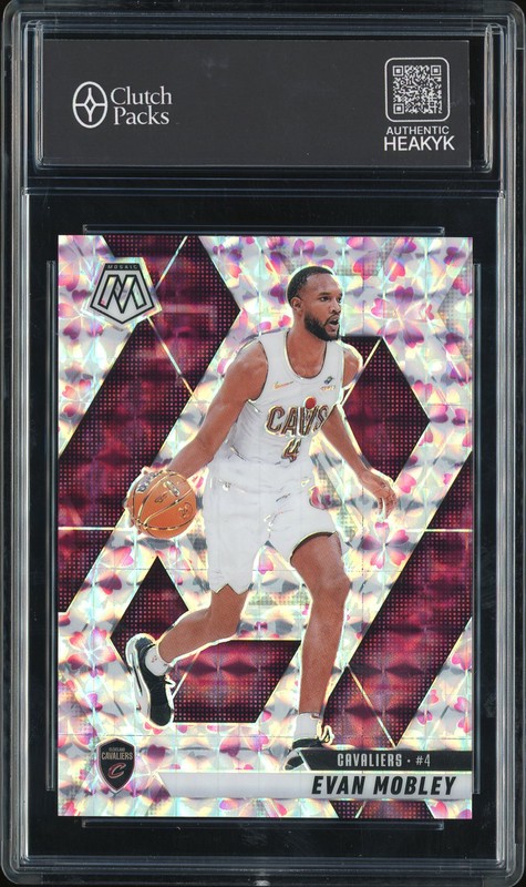 2024-25 Panini Mosaic Evan Mobley #133 Cherry Blossom /20