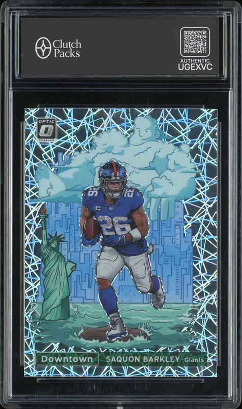 2021 Panini Donruss Optic Downtown Saquon Barkley #DT-6