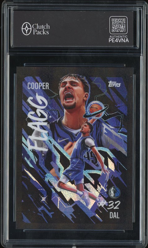 2025 Topps Chrome UVA Cooper Flagg #UV-11 Ultra Violet All-Stars