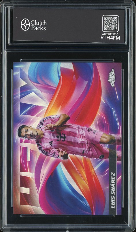 2025 Topps Chrome MLS Helix Luis Suarez #HX-5