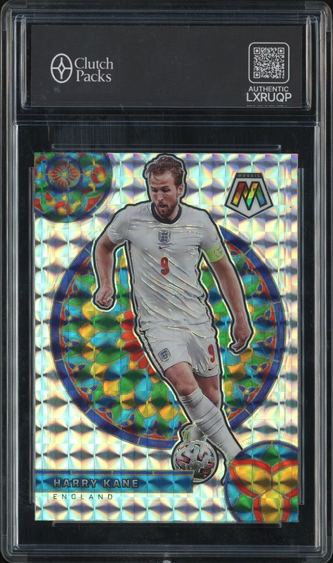 2021-22 Panini Mosaic FIFA Road to World Cup Harry Kane #3 Mosaic Glass