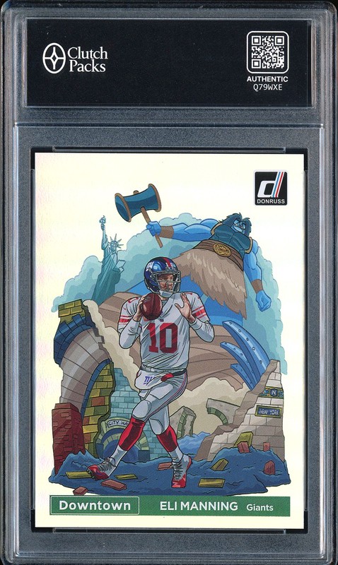 2022 Panini Donruss Downtown Eli Manning #DT-EM