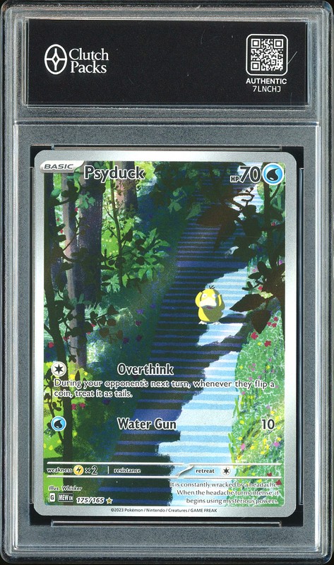 2023 Scarlet & Violet 151 Illustration Rare Psyduck #175