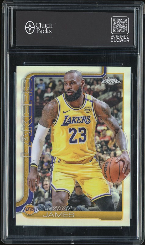 2025 Topps Chrome LeBron James #127 Refractor