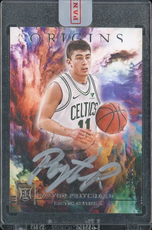 2020-21 Panini Origins Rookie Autographs Payton Pritchard #OA-PRI Silver Ink /99
