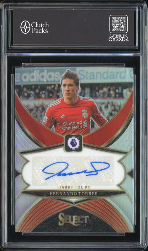 2024-25 Panini Select Premier League Soccer Signatures Fernando Torres #SS-FT 