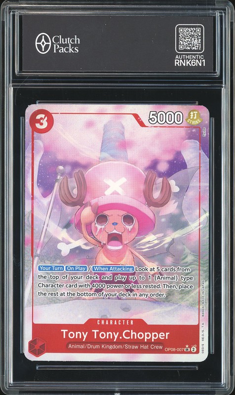 One Piece Tony Tony Chopper #OP08-007 Two Legends
