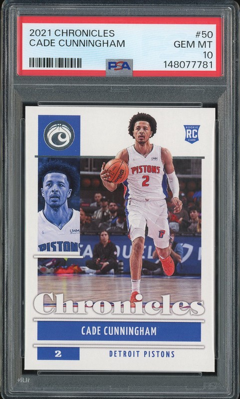 2021 Chronicles Cade Cunningham #50 PSA 10