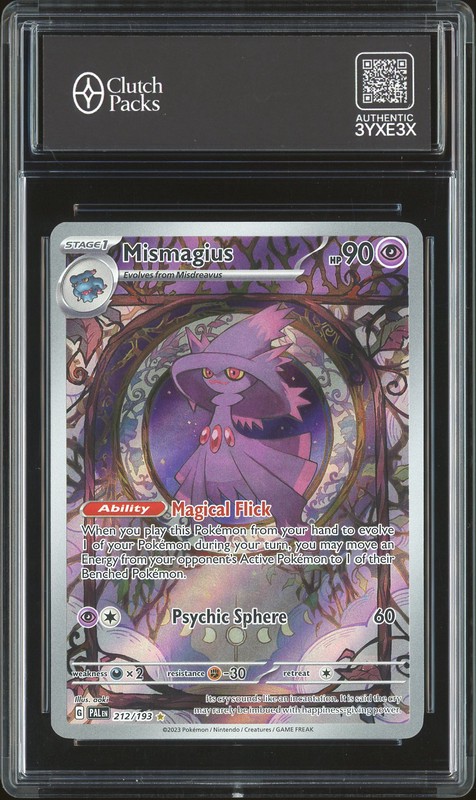 2023 Scarlet & Violet - Paldea Evolved Illustration Rare Mismagius #212/193