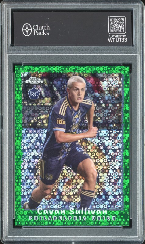 2025 Topps Chrome Cavan Sullivan #NF-24 Green /99