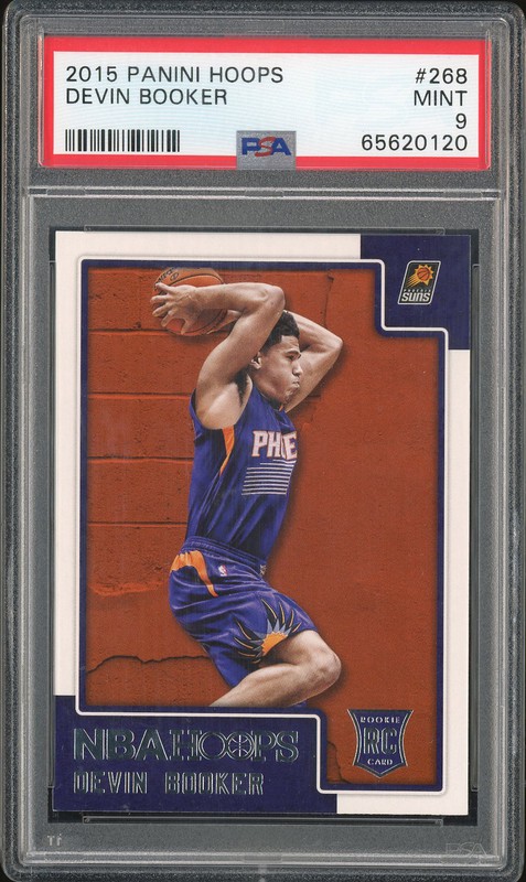 2015 Panini Hoops Devin Booker #268 PSA 9