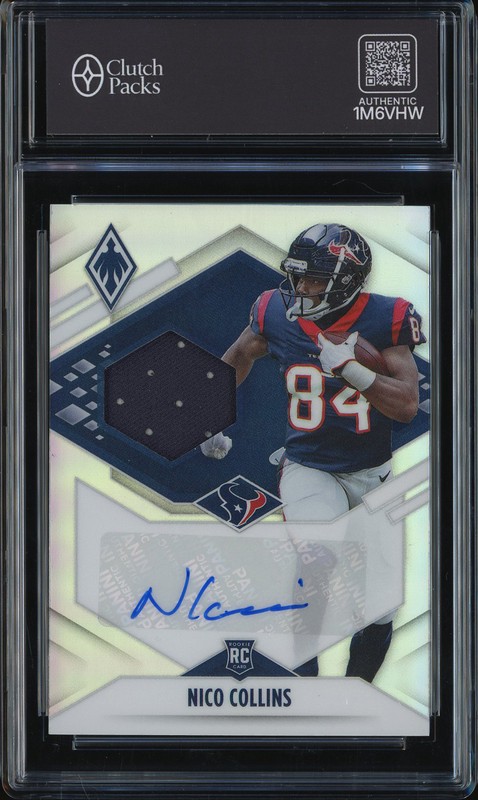 2021 Panini Phoenix Rookie Jersey Autographs Nico Collins #RJA-NCO /299