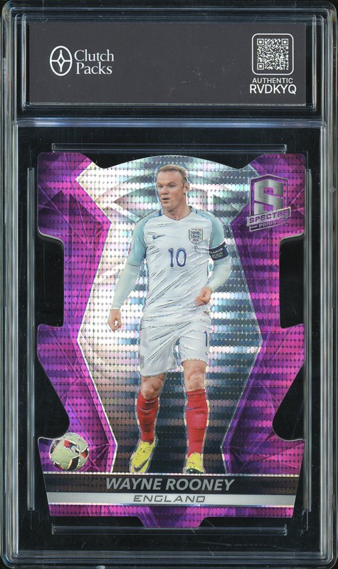 2016-17 Panini Spectra Wayne Rooney #94 Purple Pulsar /35
