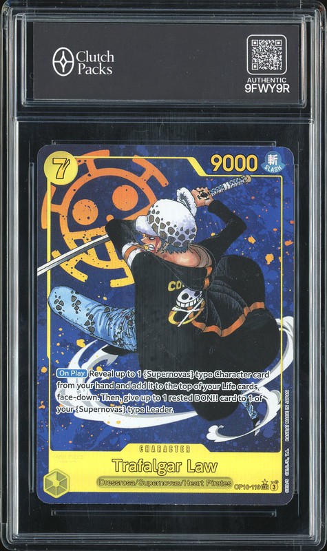 One Piece Trafalgar Law #OP10-119 Royal Blood SEC