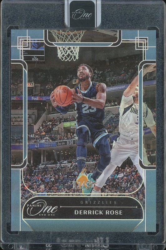 2023-24 Panini One and One Derrick Rose #59 Blue /35