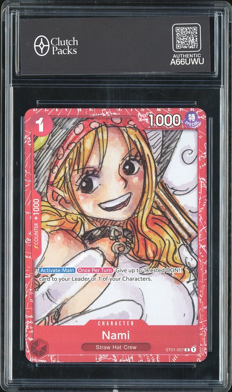 One Piece Nami #ST01-007 Film Red Collection