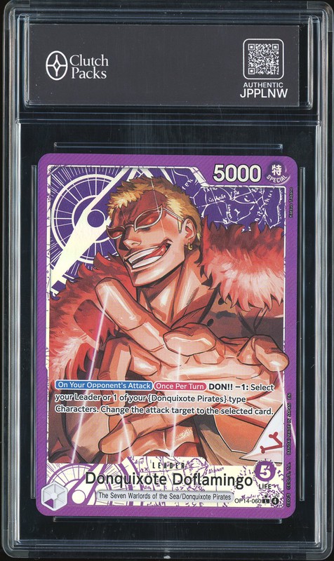 One Piece Donquixote Doflamingo #OP14-060 The Azure Sea's Seven Leader