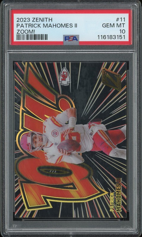 2023 Panini Zenith Zoom! Patrick Mahomes II #11 PSA 10