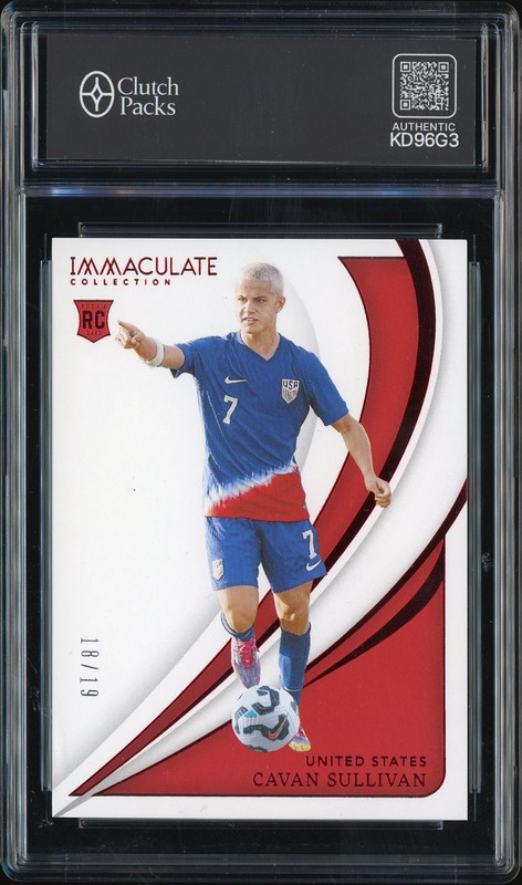 2024-25 Panini Immaculate Collection Cavan Sullivan #132 /19