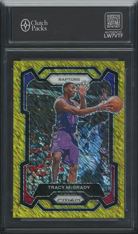 2023-24 Panini Prizm FOTL Tracy McGrady #196 Gold Shimmer /10