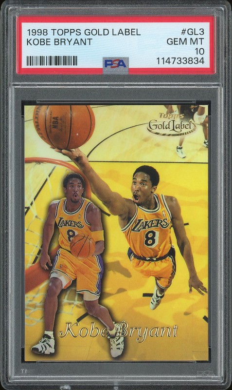 1998 Topps Gold Label Kobe Bryant #GL3 PSA 10
