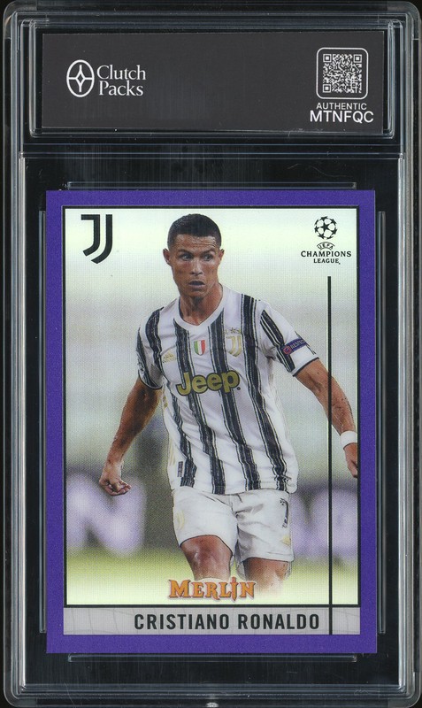 2020-21 Topps Merlin Cristiano Ronaldo #50 Purple /299