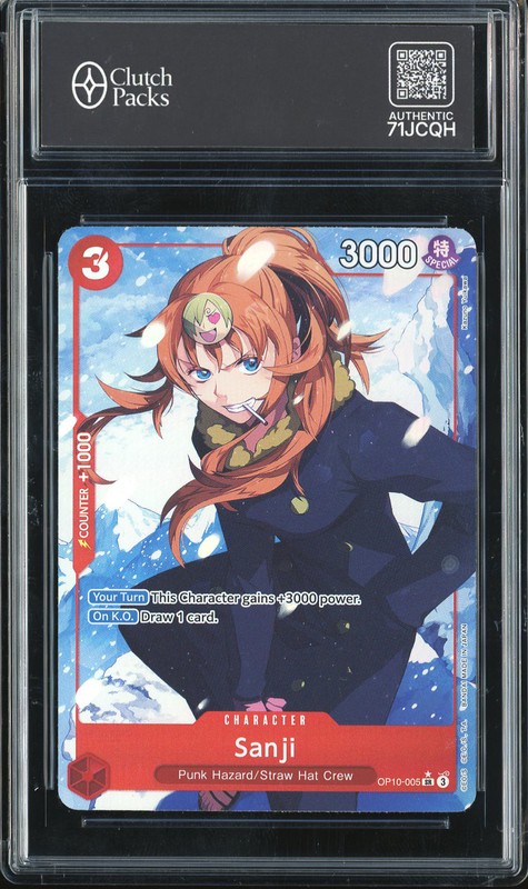 Sanji #OP10-005 Alternate Art Royal Blood