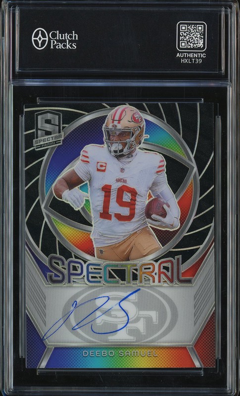 2024 Panini Spectra Spectral Deebo Samuel #SS-DSL Autograph /25