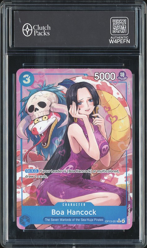 One Piece Boa Hancock #OP13-051 Carrying On His Will Alternate Art
