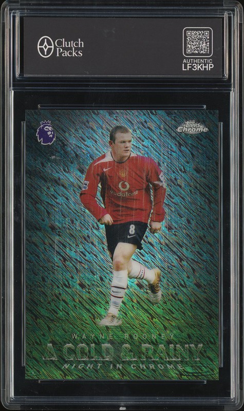 2026 Topps Chrome A Cold & Rainy Night in Chrome Wayne Rooney #CRN-25