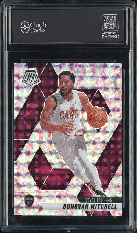 2024-25 Panini Mosaic Donovan Mitchell #102 Cherry Blossom /20