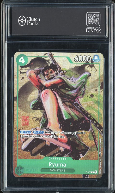 One Piece Ryuma #P-072 Promo Premium Card Collection -Best Selection Vol.3-