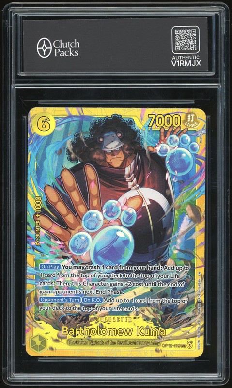  Bartholomew Kuma #OP12-119 SEC Legacy of The Master