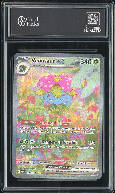 2023 Pokemon Scarlet & Violet 151 Venusaur ex #198/165 Special Illustration Rare
