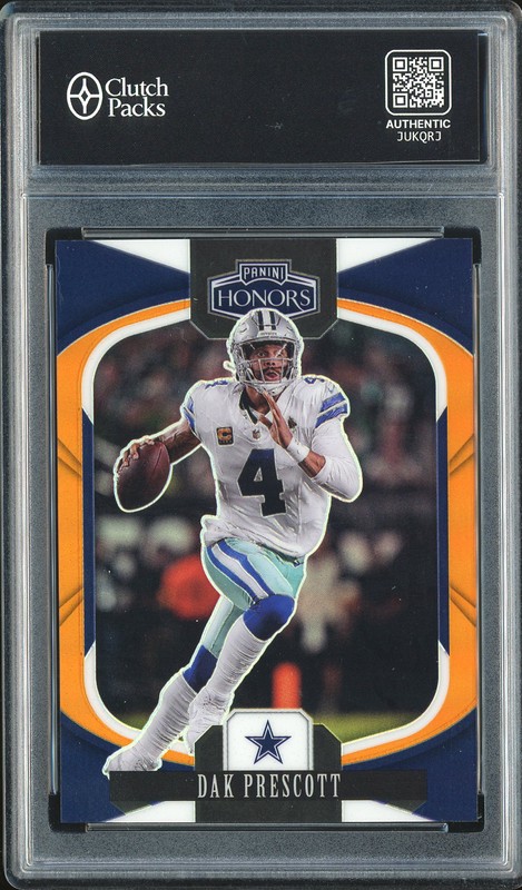 2025 Panini Honors Dak Prescott #10 Orange Prizm /20