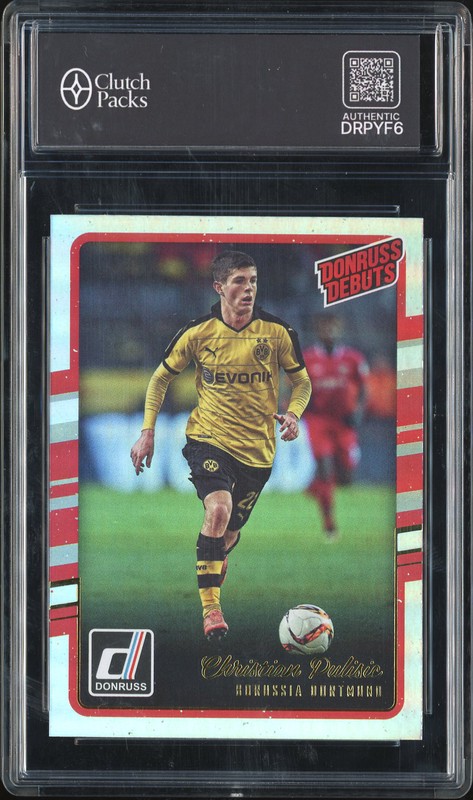 2016-17 Panini Donruss Soccer Donruss Debuts Christian Pulisic #224