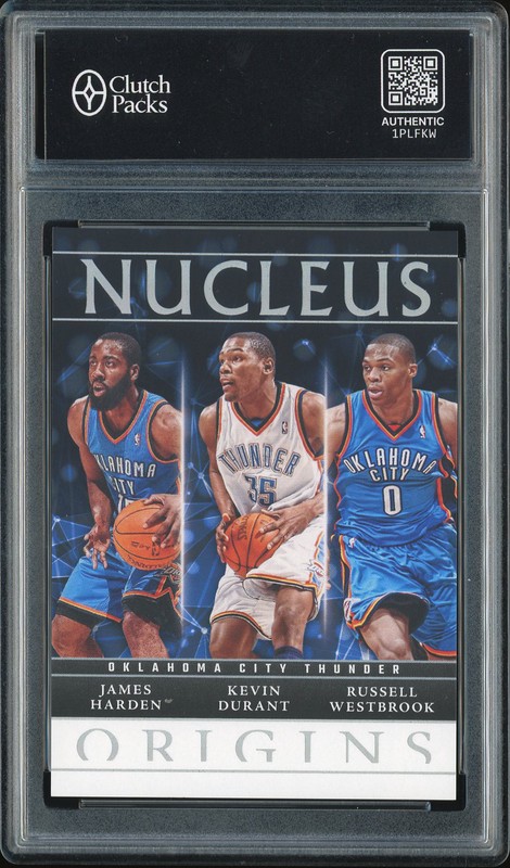 2024-25 Panini Origins Nucleus James Harden Kevin Durant Russell Westbrook #24