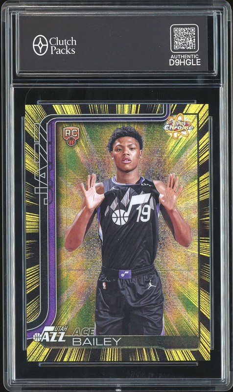 2025 Topps Chrome Radiating Rookies Ace Bailey #RR-5 