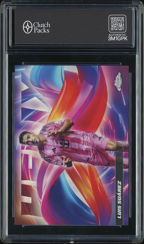 2025 Topps Chrome MLS Helix Luis Suarez #HX-5