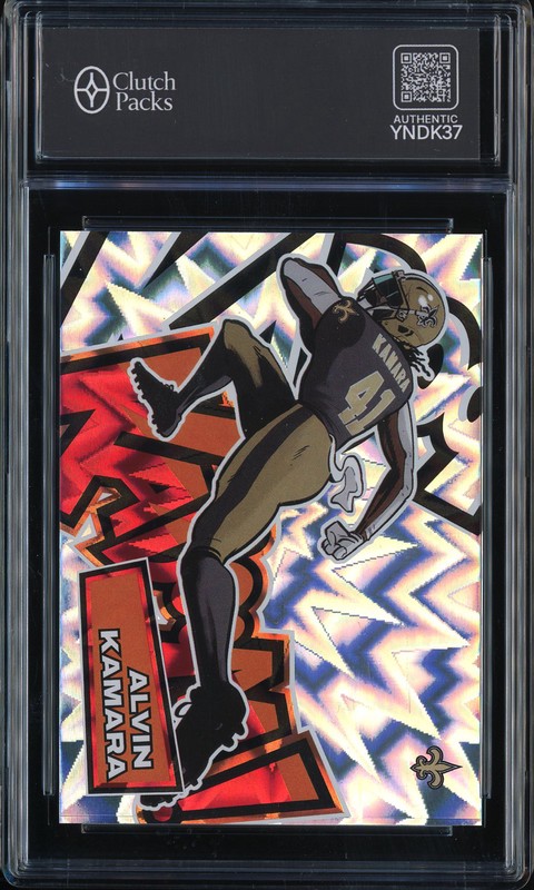 2025 Panini Absolute Football Kaboom! Alvin Kamara #9