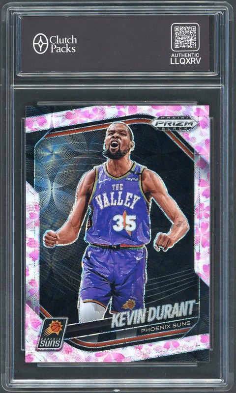 2024-25 Panini Prizm Black Kevin Durant #162 Cherry Blossom /20